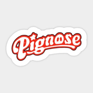 pignose Sticker